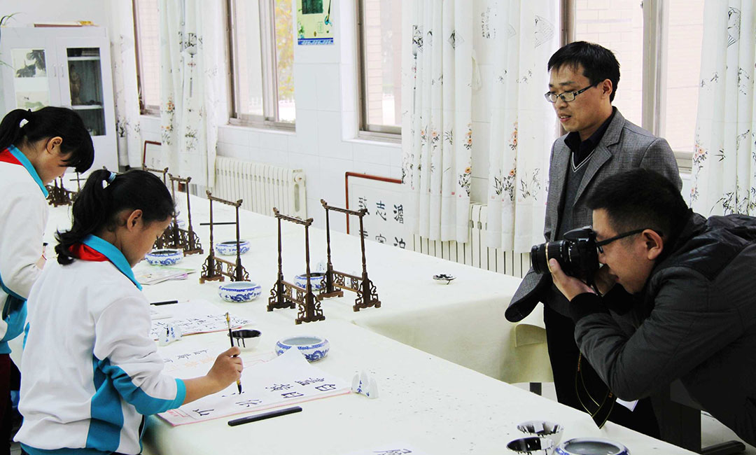 宝鸡常州书法教育微网站开发案例